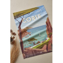 Corse Tea Towel