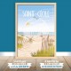 Sainte-Cécile - "Plage" Poster