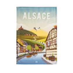 Alsace Tea Towel