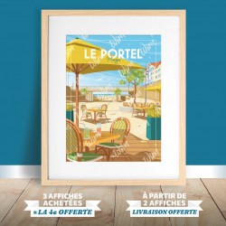 Le Portel - "Place de la République" Poster