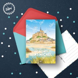 Carte Postale Le Mont Saint-Michel  /  10x15cm