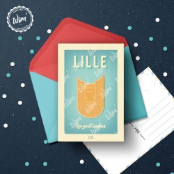 Carte Postale Lille - "Meert" / 10x15cm