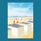 Affiche Oostende / 50x70cm